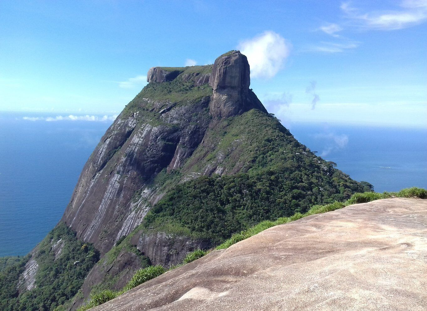 Pedra Bonita viewpoint in Tijuca National Forest overlooking Rio de Janeiro